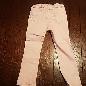 Levi pink sparkle pants